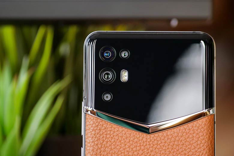 iVertu 5G Calf Leather Jade Black 11 Camera góc rộng cực đỉnh