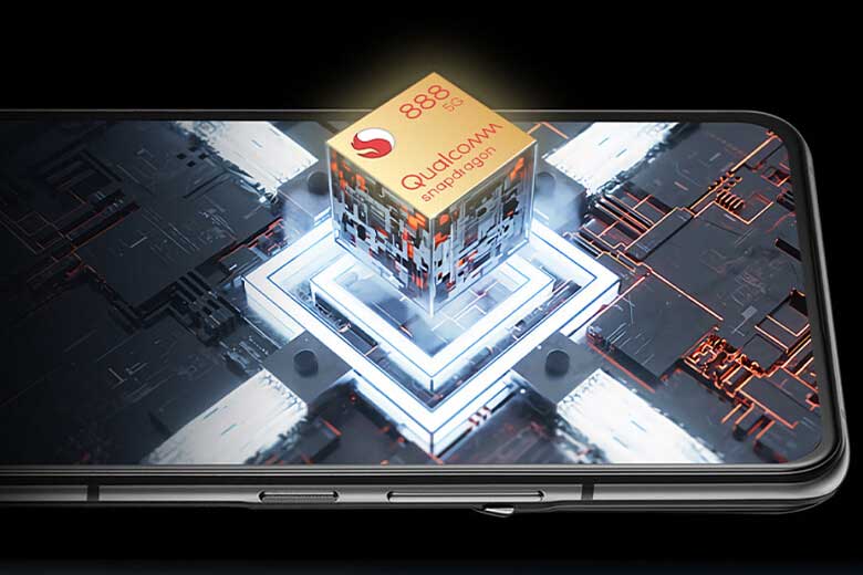 Trang bị con chip Snapdragon 888 5G mới nhất