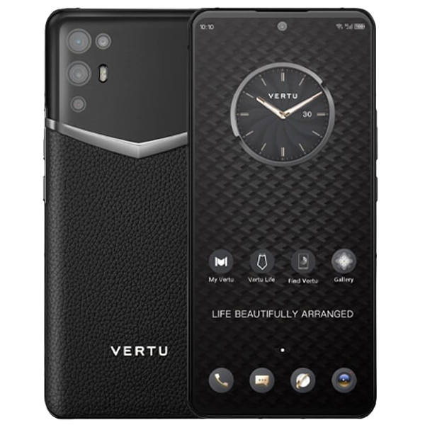 iVertu 5G Calf Leather Jade Black 1 Ivertu 5g Calf Leather Jade Black