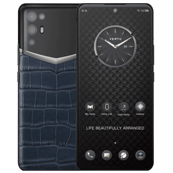 iVERTU Alligator Leather Navy Blue 1 Ivertu Alligator Leather Navy Blue