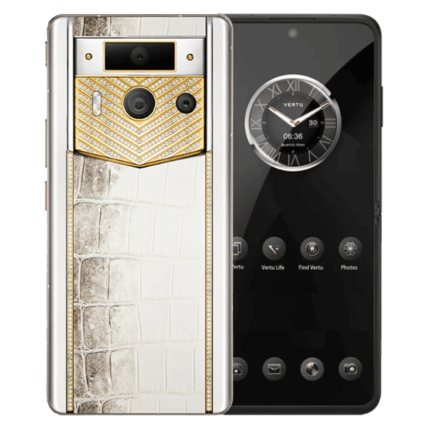 Metavertu 2 Max Customized Himalaya Alligator Leather White