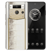Metavertu 2 Max Generation Luxury Custom Made Gold Plain Weave With Diamond Himalaya Alligator White