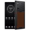Metavertu Curve Amber Brown Alligator Leather Clous De Paris Pro