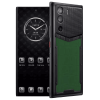 Metavertu Curve Dark Green Alligator Leather Clous De Paris Basic