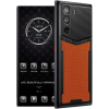 METAVERTU CURVE Orange Alligator Leather Clous De Paris Basic