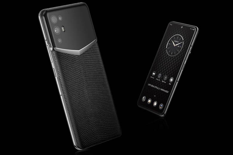 iVERTU 5G Onyx Lizard 6 Thiết kế sang trọng, độc đáo cùng những nguyên liệu quý hiếm