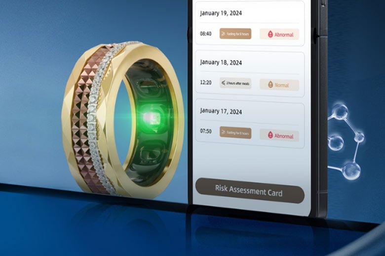 VERTU Smart Health Ring Generation 2 Shadow Pair Edition