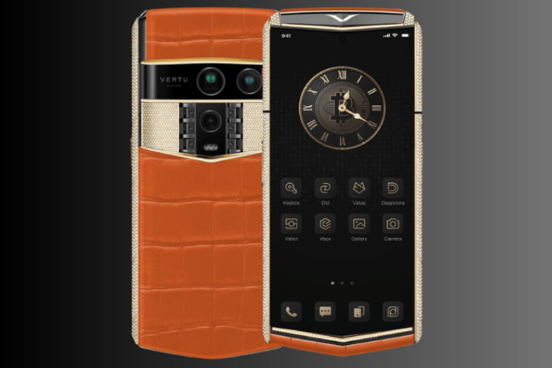 Vertu Agent Q Alligator Gold Full Diamond Collector’s Edition Radiant Phoenix Alli 1TB