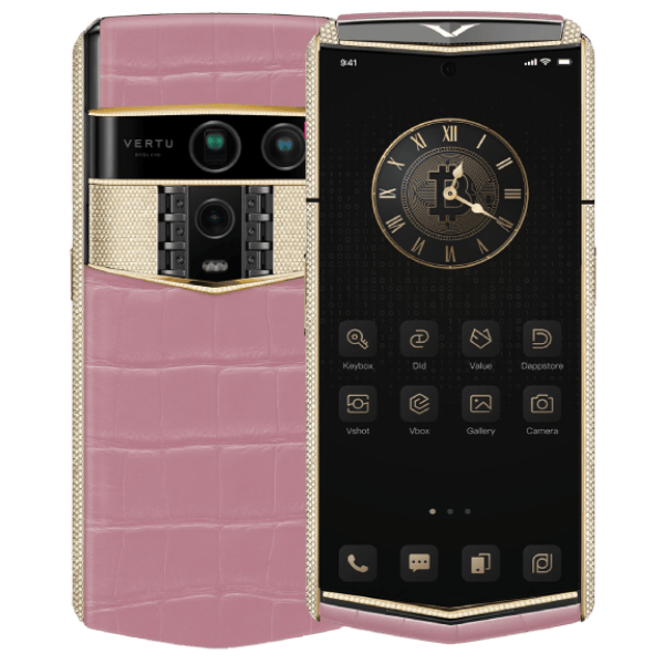 Vertu Agent Q Alligator Gold Full Diamond Collectors Edition Sakura Pink Alli 1tb Thumb Vertuvietnam 1