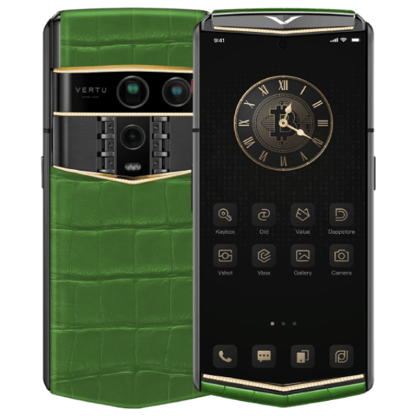 Vertu Agent Q Alligator Quint Gold Diamond Collectors Edition Bamboo Green 1tb Thumb Vertuvietnam 2
