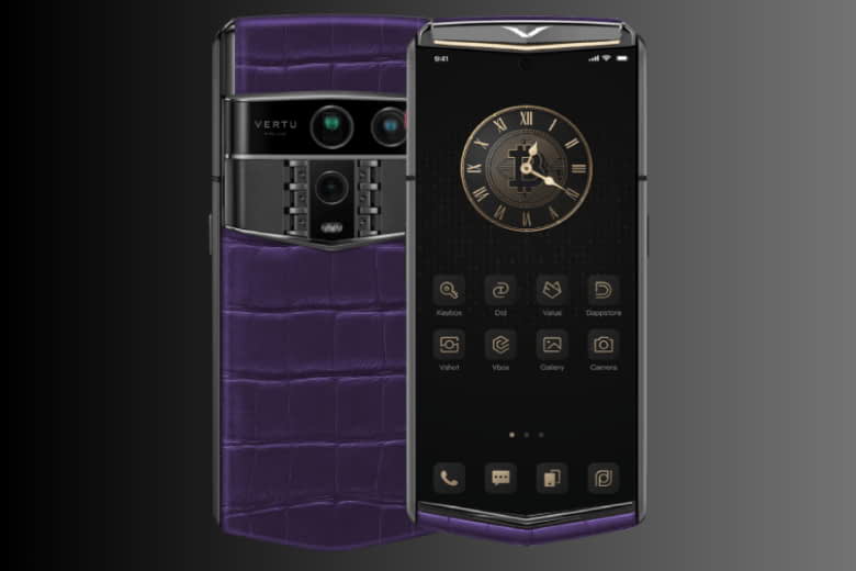 Vertu Agent Q Alligator Single Gold Diamond Collector's Edition Grape Purple 1TB 2 Vertu Agent Q Alligator Single Gold Diamond Collector’s Edition Grape Purple 1TB