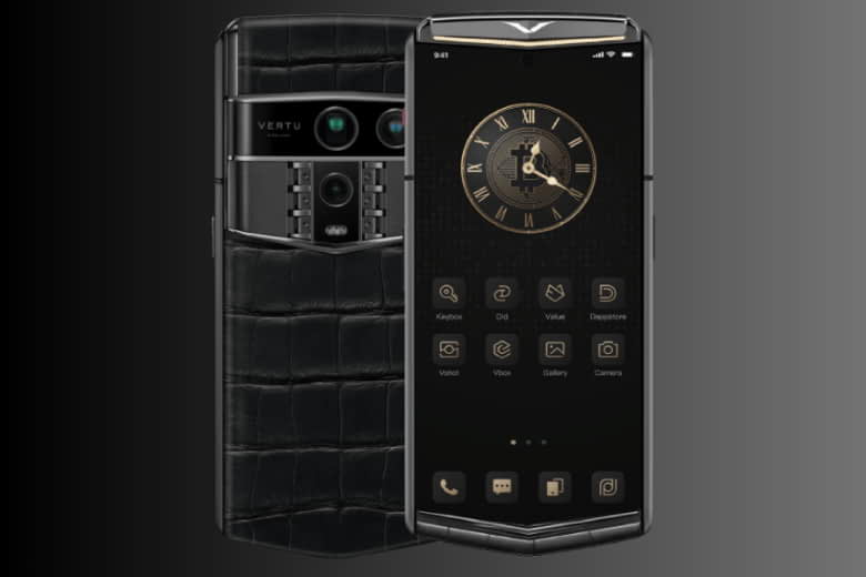 Vertu Agent Q Alligator Single Gold Diamond Collector's Edition Iron Black 1TB 2 Vertu Agent Q Alligator Single Gold Diamond Collector’s Edition Iron Black 1TB