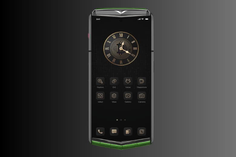 Vertu Agent Q Alligator Tri Gold Diamond Collector's Edition Bamboo Green 1TB 3 Vertu Agent Q Alligator Tri Gold Diamond Collector’s Edition Bamboo Green 1TB