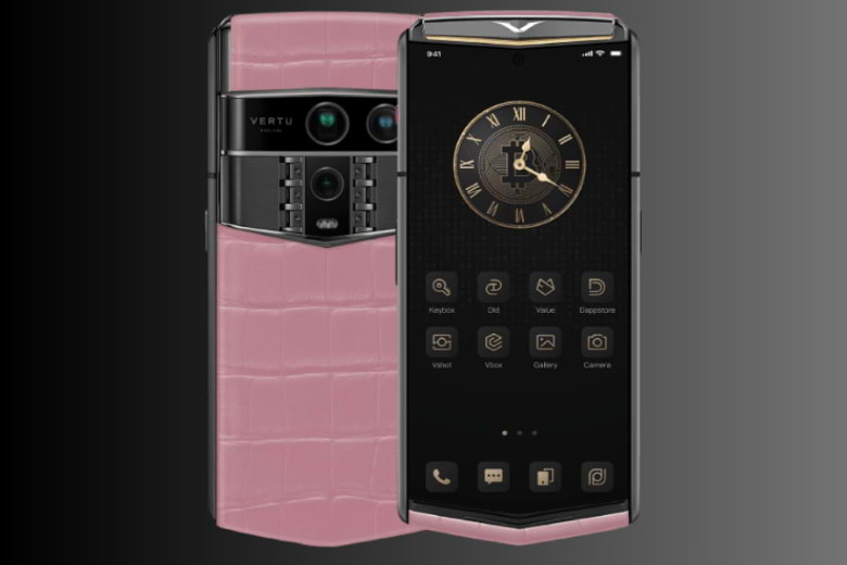 Vertu Agent Q Black Premium Set Single Gold Accent Sakura Pink Alli 1TB 2 Vertu Agent Q Black Premium Set Single Gold Accent Sakura Pink Alli 1tb
