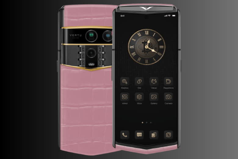 Vertu Agent Q Black Premium Set Tri Gold Accent Sakura Pink Alli 1TB 2 Vertu Agent Q Black Premium Set Tri Gold Accent Sakura Pink Alli 1tb@2x