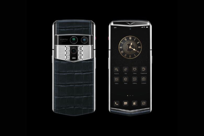 VERTU AGENT Q BLACK PREMIUM SET SINGLE GOLD ACCENT IRON BLACK ALLI 1TB 8 Vertu Agent Q Black Premium Set Tri Gold Accent Iron Black Alli 1TB