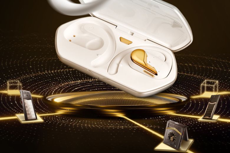 VERTU CRUSH SERIES OWS AI EARBUDS – Standard Edition White Entrylux 8 VERTU CRUSH SERIES OWS AI EARBUDS