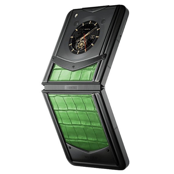 Vertu Ironflip Bamboo Green Alligator