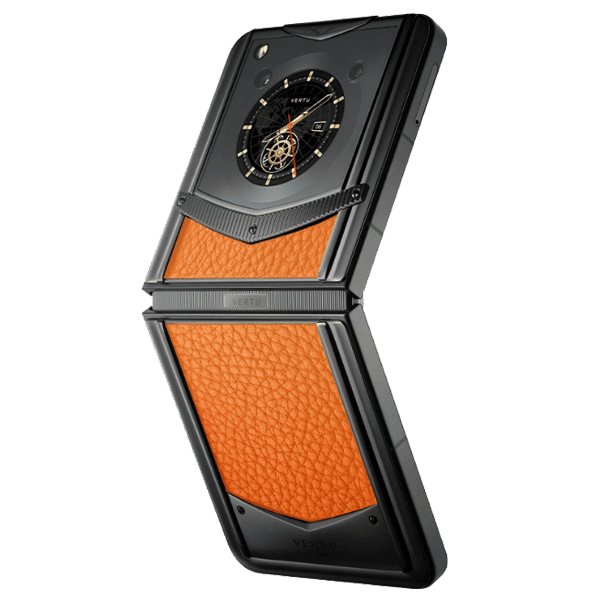 Vertu Ironflip Dawning Orange Calf Bes Fee