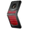 Vertu Ironflip Flame Red Alli Bes Fee Alligator Skin