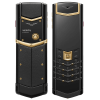 Vertu Signature S Black Gold Ink Jade Black Calf