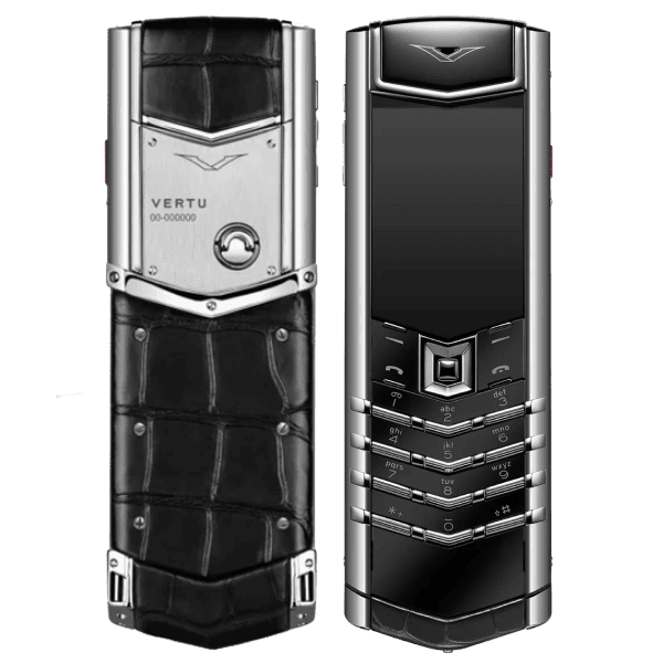 Vertu Signature S White Steel Basalt Black Alli