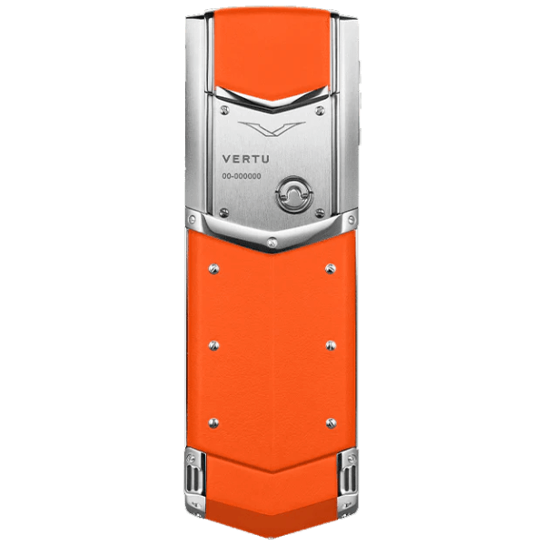 Vertu SIGNATURE V Stainless Steel Silver Dawning Orange 3 Vertu Signature V Stainless Steel Silver Dawning Orange 1 95889fe11ce64669b415d252cc8fb9f2
