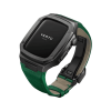 Vertu Watch Black Stainless Steel Green Calf