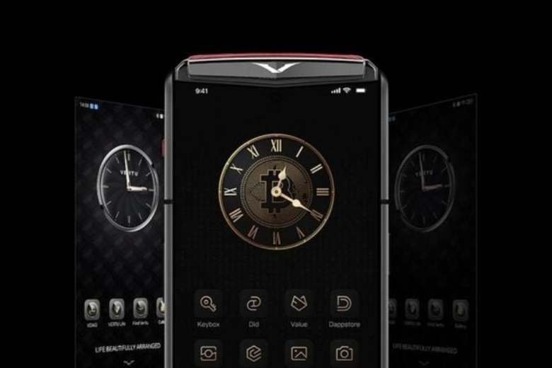 Vertu Agent Q Silver Advanced Set Black Walnut 1tb Pin