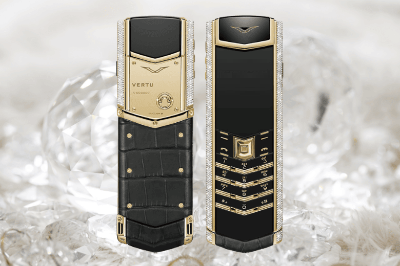 Top 5 Vertu Signature V Chính Hãng Đáng Sở Hữu Nhất Dành Cho Doanh Nhân 3 Signature V Gold Diamond Alligator Chinh Hang Vertu Vietnam