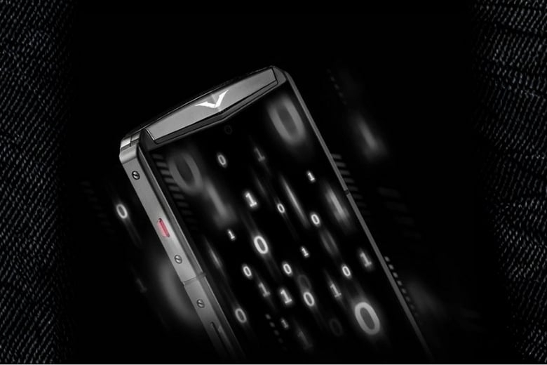 Vertu Agent Q Black Quality Kit Titanium Silver Supercar Ink Jade Black Man Hinh