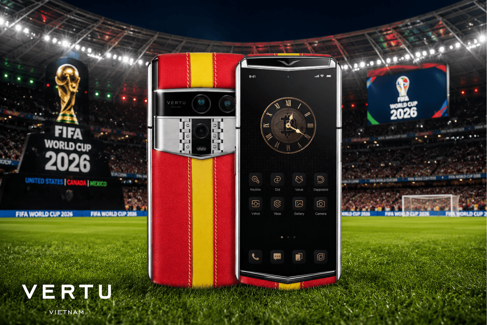 Vertu Agent Q World Cup Argentina Spain