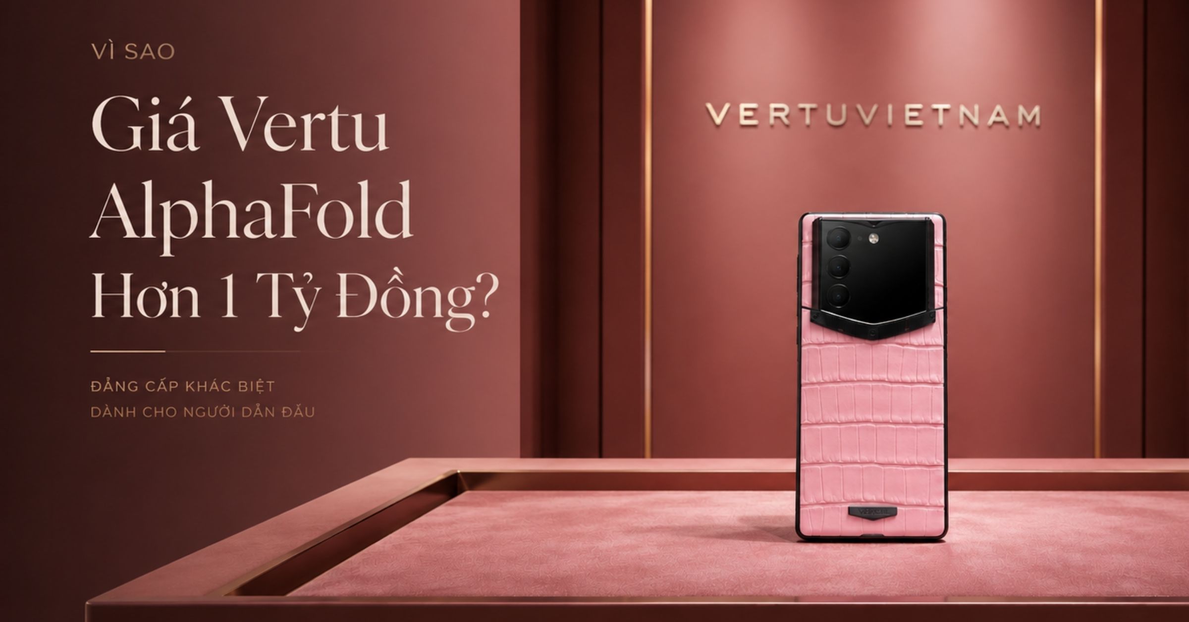 Giá Vertu Alphafold Vertuvietnam 219 triệu đến hơn 1 tỷ đồng