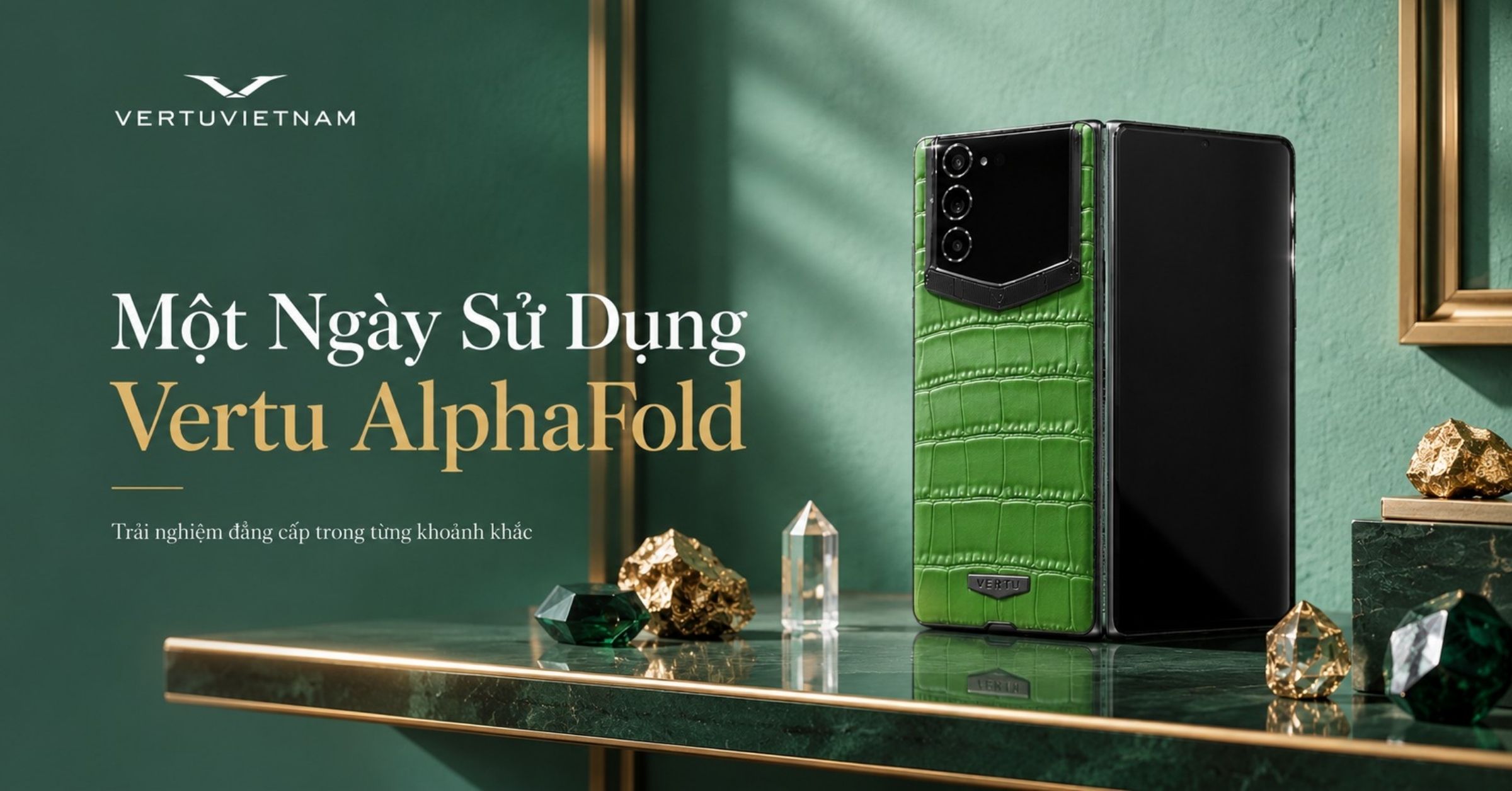 Trai Nghiem 1 Ngay Voi Vertu Alphafold Phone Vertuvietnam