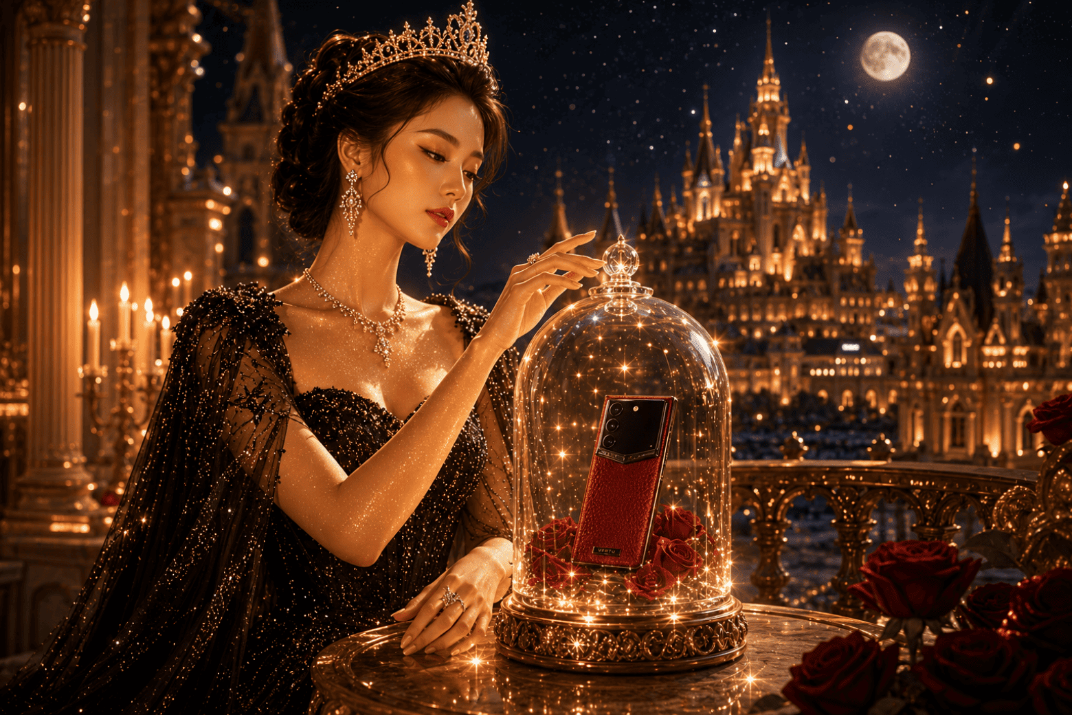 Trên Tay Vertu AlphaFold: Kiệt Tác Màn Hình Gập Cho Kỷ Nguyên AI 5 Vertu Alphafold Red Gold Queen 2