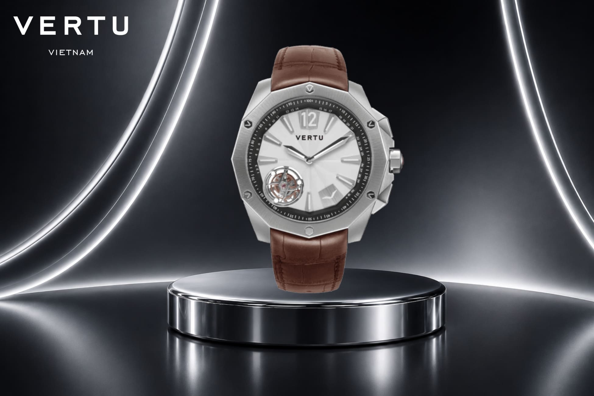 Dong Ho Vertu Vertu Tourbillon Smartium Watch