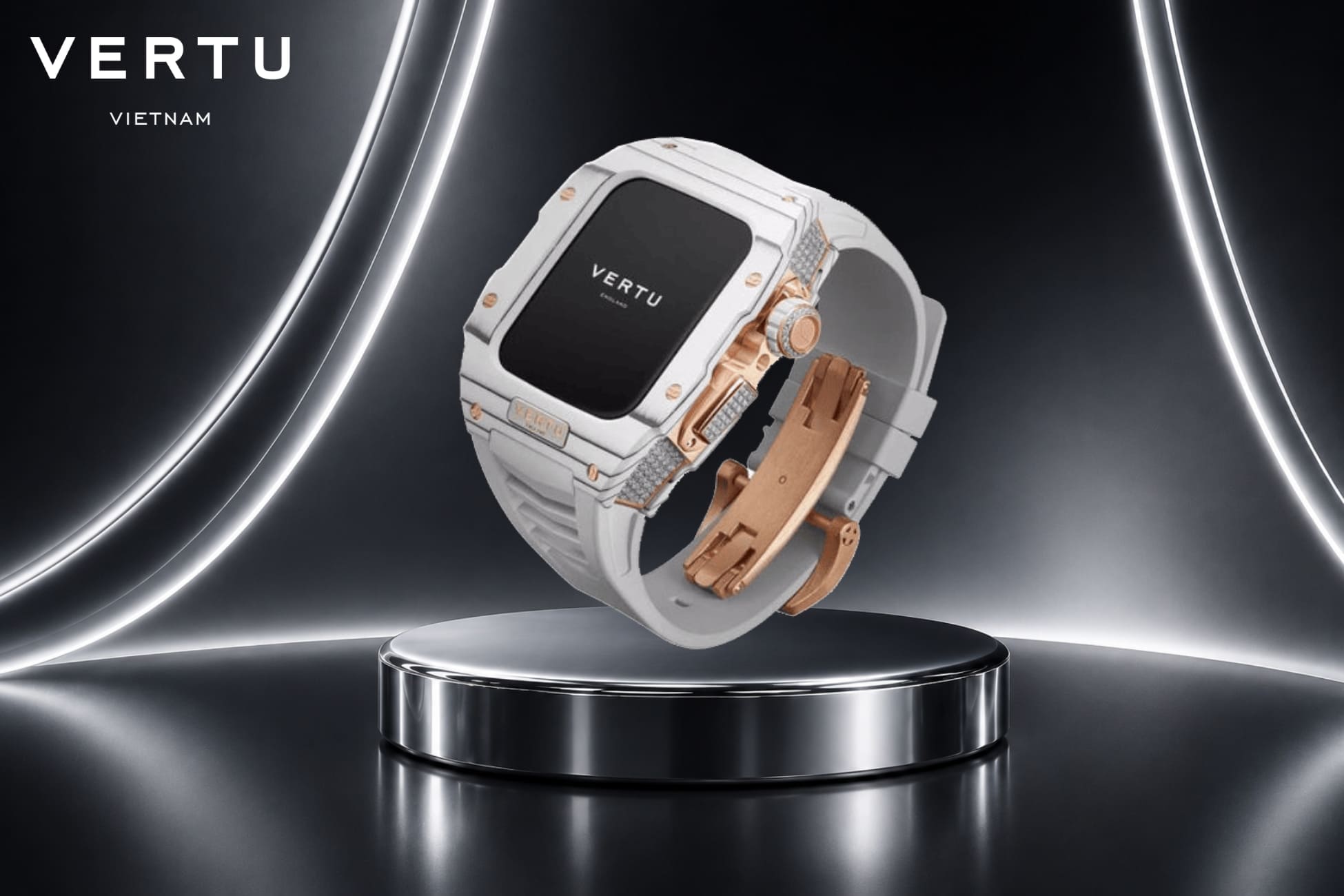 Dong Ho Vertu Vertu Watch White Diamond